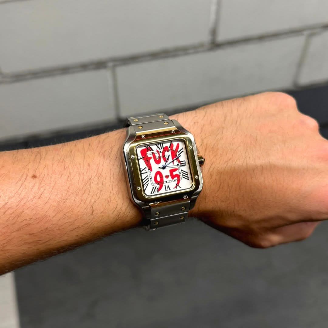 Santos F*ck 9-5 Mod Two-Tone - White