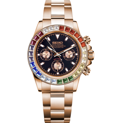 Daytona Rose Gold Mod - Rainbow
