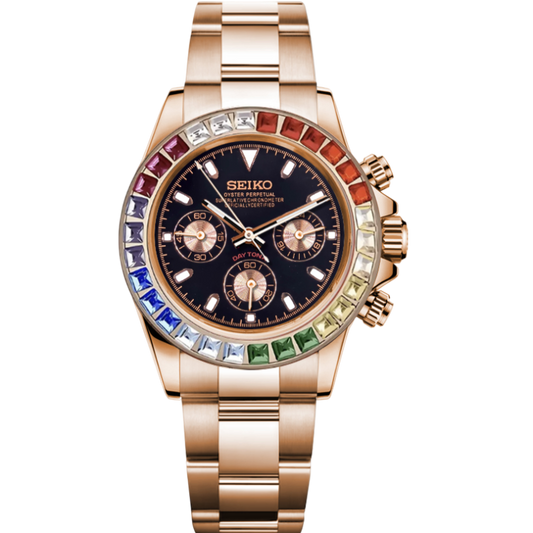 Daytona Rose Gold Mod - Rainbow