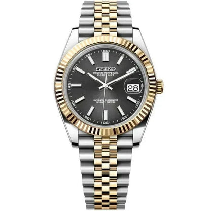 Datejust Mod - Two-Tone Black