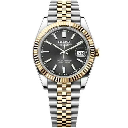 Datejust Mod - Two-Tone Black