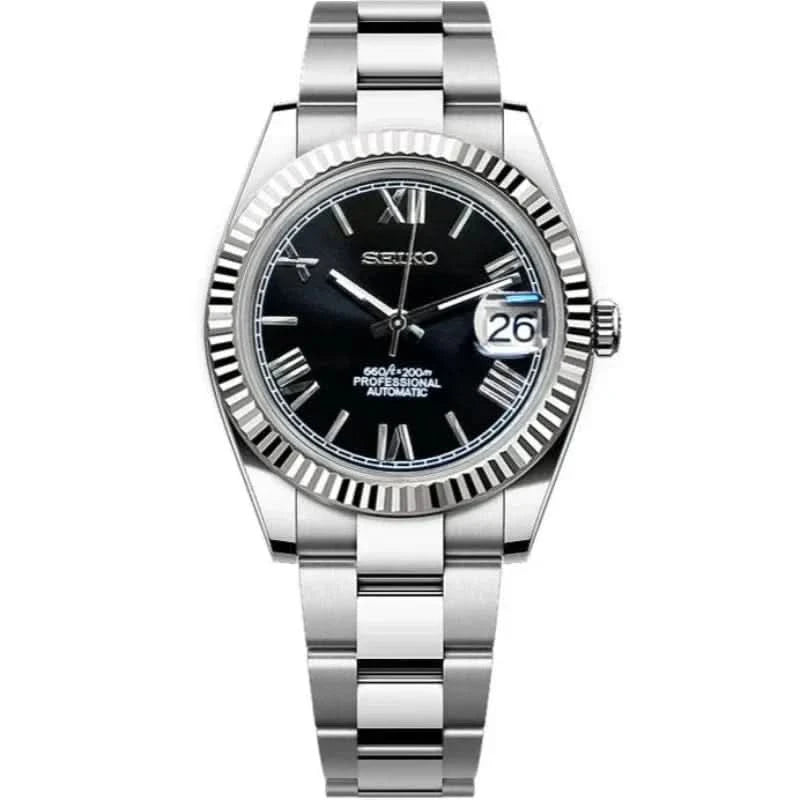 Datejust Mod - Roman Black