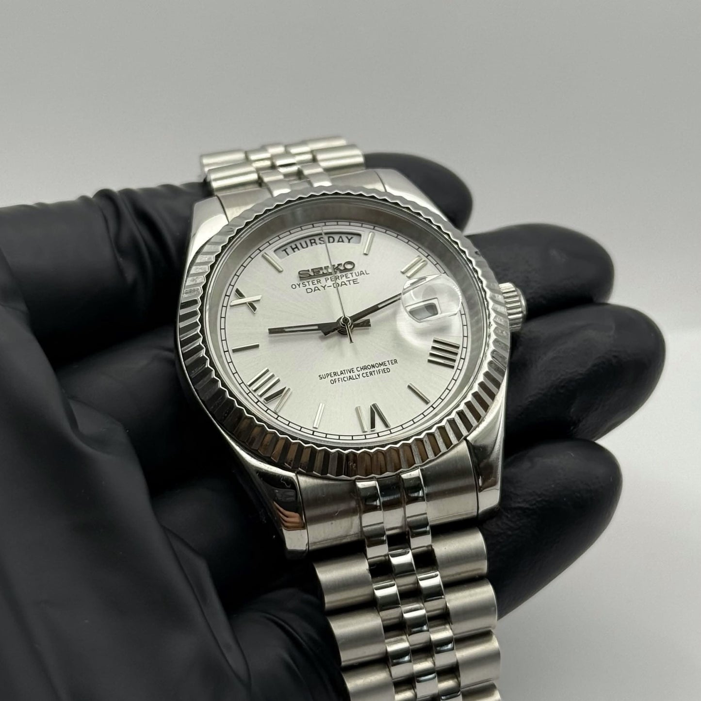 Day-Date Mod - White Roman