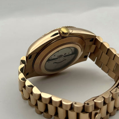 Day-Date Rose Gold Mod - Olive