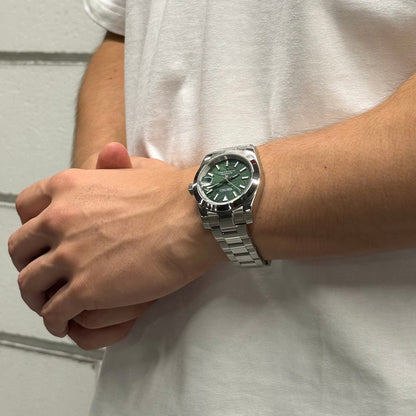 Datejust Mod - Palm Leaf Smooth Green