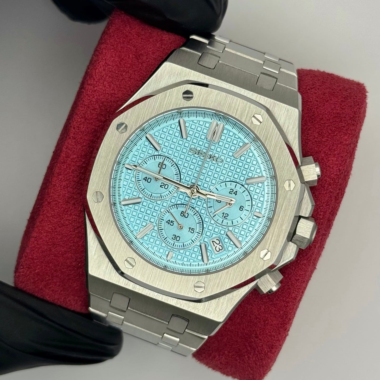 Royal Oak Chrono Mod - Baby Blue