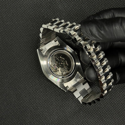 Datejust Mod - Textured Arabic Baby Blue