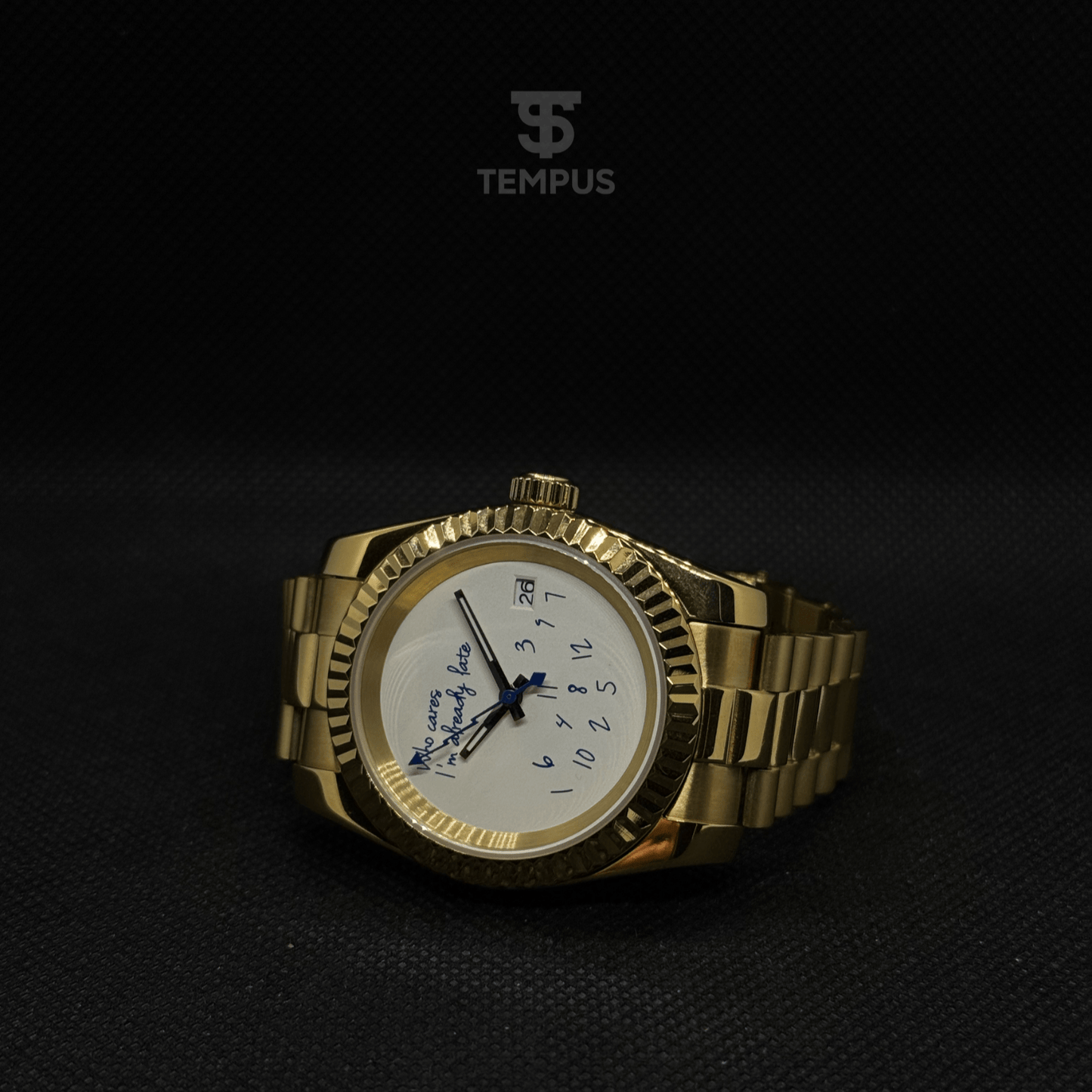 Datejust Mod - Who Cares Gold